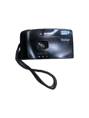 VIVITAR T150 28mm Film Camera Vintage Flash Tested